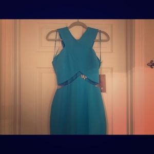 Brand new never worn blue formal dress in size 2.